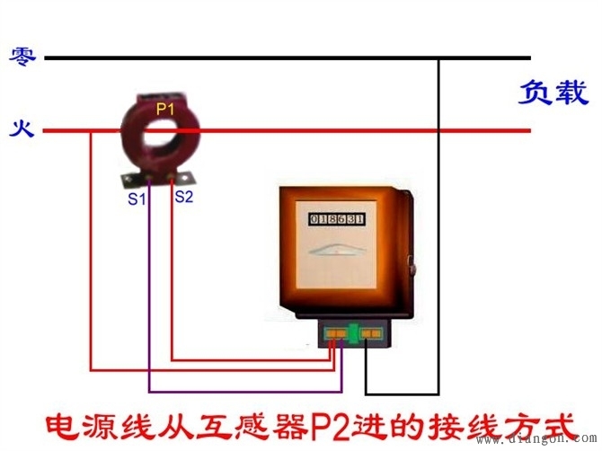 三相电表接线实物图_单相和三相四线电表接线图