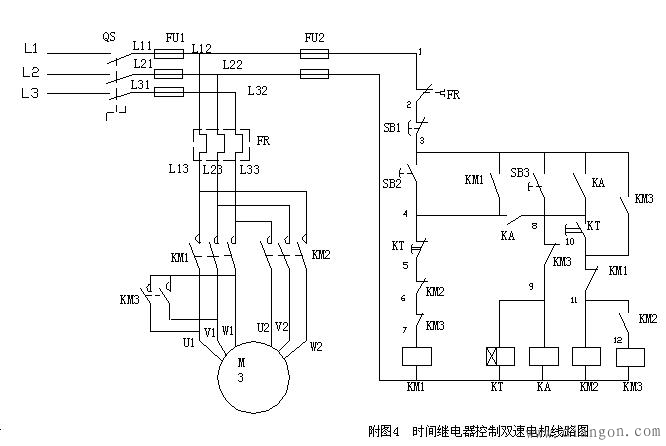 常用电气控制电路_常用电机控制电路图集_电气控制电路接线图